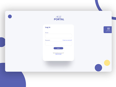 Website Portal design figma illustrator typography ui ux