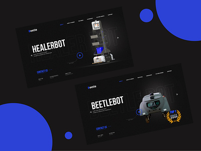 Beetle Bot Landing Page