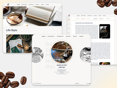 Coffee Vero Hompage Design branding design figma illustrator photoshop ui uidesign ux web