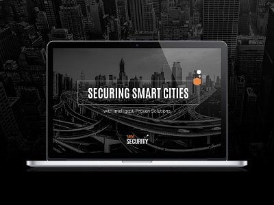 Above Security | Cover Slide above security cover powerpoint presentation slide smart cities