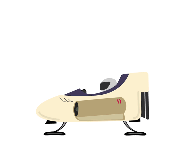 FROM THE SPACE cyclicwalking animal brush animation framebyframe illustration animation2d