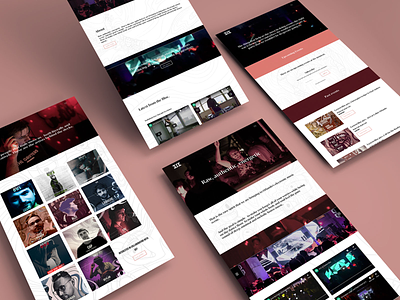 Website Design for Eastern Bloc Events brand branding digital home discovery electronic music graphic design home squarespace strategy ui ui design user needs ux ux design web website website design
