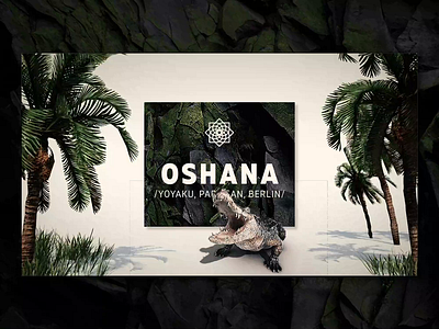 Event Promo Video for Eastern Bloc and Oshana artwork design electronic music greenscreen motion music art music artwork promo video promotional material social media banner social media design typography