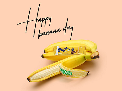 Happy Banana Day banana clean composition day happy manipulation pastel product