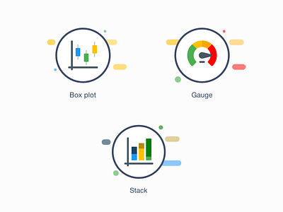 Icons - Boxplot Gauge and Stack