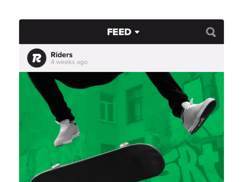 RIDERS pull-to-refresh