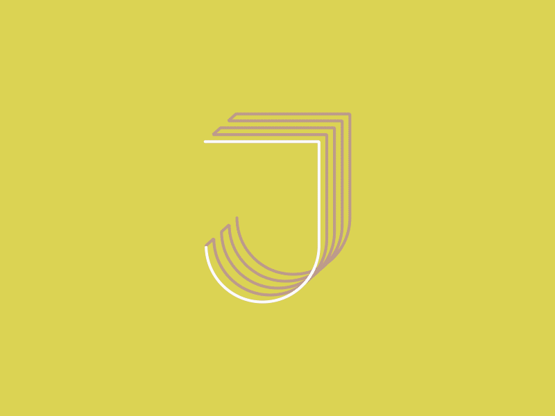 J 36daysoftype after effects animation design flat illustration movie sketch typography vector