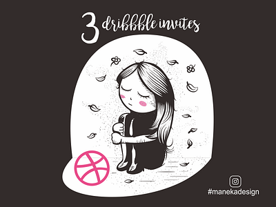 3 Dribbble Invites Dribbble