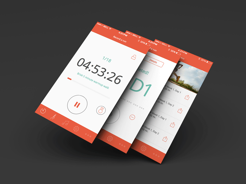 5k Running Coach By Richard Lemon On Dribbble