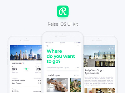 Reise iOS Ui Kit