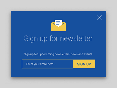 #dailyui #016 - Pop-Up/Overlay