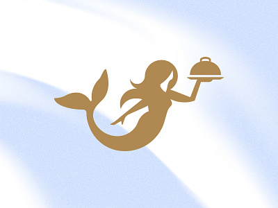 Italian Restaurant Unused Mermaid Logo branding design illustration italian kentucky logo louisville mermaid restaurant siren underwater