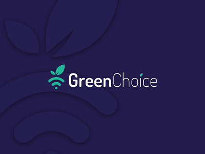 GreenChoice Logo WIP app brand branding food icon identity logo logo design logo designer vegan vegetarian whole food
