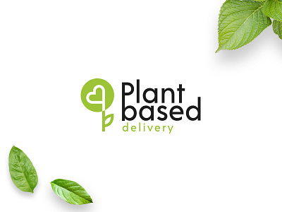 Plant Based Delivery brand branding food icon design identity logo logo design logo designer vegan vegetarian whole food