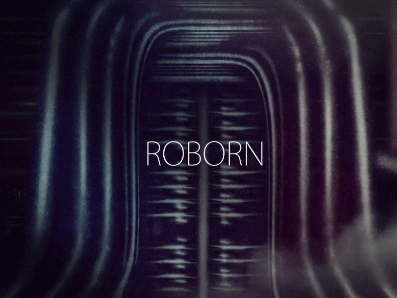 Roborn Title alien animated animated gif animation branding cartoon design gif animation icon illustration logo metal movie robot sci fi space title typography ui