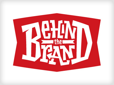 Behind the Brand - 3 branding logo typography vonster