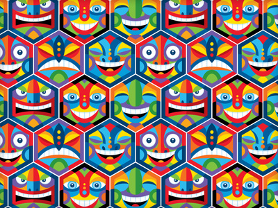 Hex Heads Pattern