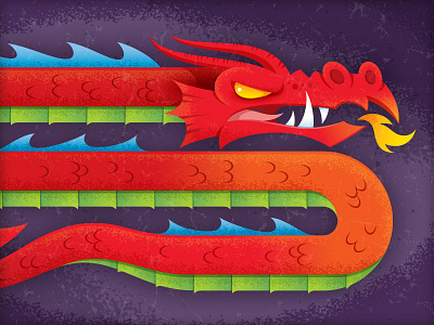 Dragon character dragon illustration monster vector vonster