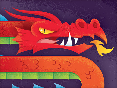 Dragon Refined character dragon illustration monster vector vonster