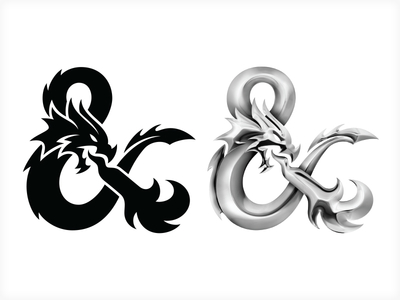 NEW Dungeons & Dragons Logo by Von Glitschka - Dribbble