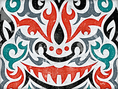Tribal Face illustration textures tribal vector vonster