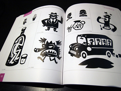 Take and Make Art - Sample Spread book character illustration vonster
