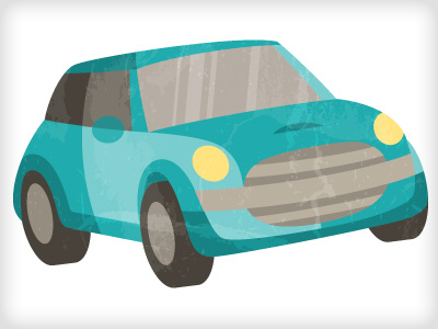 Vrrrrroooom! illustration segmented textures vector vonster