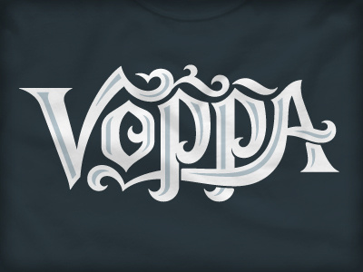 Custom Logotype branding logo typography vector vonster