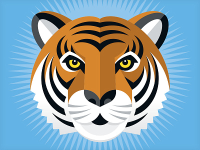 Tiger animal creativity illustration mascot tiger