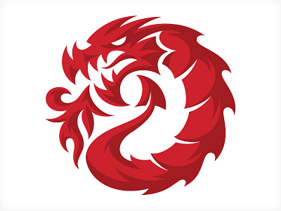 Dragon Mark brand dragon identity illustration logo mythology vonster