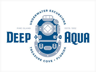 Deep Aqua branding dvg iconic logo vonster