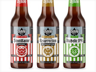 Craft Brewery Labels beer branding brewing craft label packaging vonster