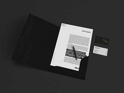 Uppercase | Stationary concept art black branding design folder horse identity identity card logo logo desoign one line stroke