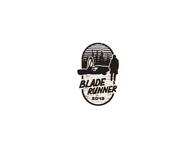 Blade Runner 2049 | scifi movie logo series art blade runner 2049 bladerunner geometrich glitch illustration logo logodesign newwave noise peugeot retro sciencefiction scifi vector