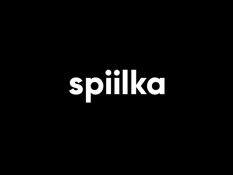 Spiilka Logo animation logotype motion spiilka transition