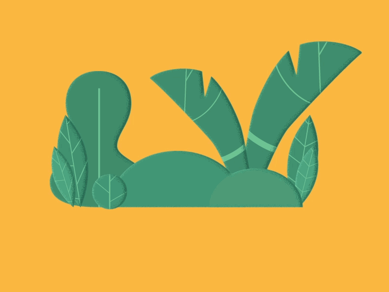 Plants after effects animation breeze dribbble expressions illustration illustrator motion graphics plants wind