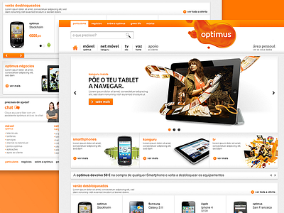 Optimus - Homepage