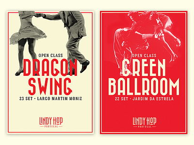 Lindy Hop Portugal - Posters