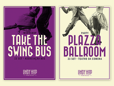 Lindy Hop Portugal - Posters