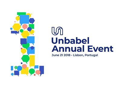 Unbabel Anual Event - Bumper brand design logo animation logotype motion motiongraphic unbabel
