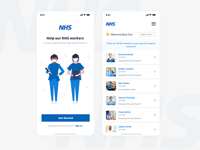 NHS App Concept