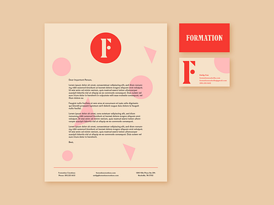 Formation Stationery Suite