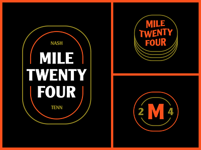 Mile Twenty Four Logo