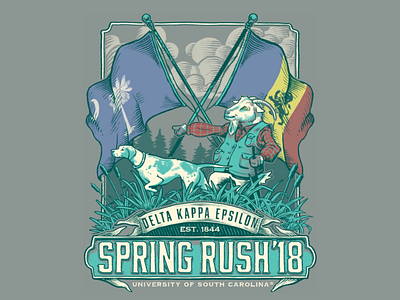 Spring Rush Goat Tee