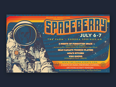 Spaceberry 2018 Billboard deadhead productions spaceberry