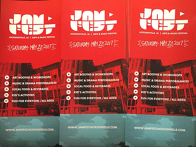 Jamfest Rack Cards