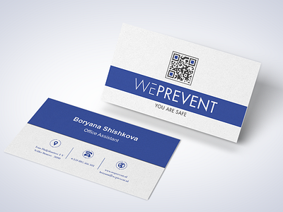 WePrevent - Business Card business card