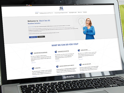 Blacksea Business Solutions design web