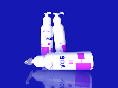VO5 Pump Lid Bottles bottles brand brand identity branding hairstyle logo logo design logo idea logos product design rebrand