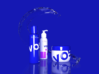 VO5 Range Shot bottles brand brand identity branding hairstyle logo logo design logo idea logos product design rebrand